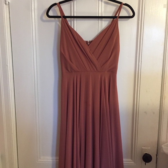 Lulu’s All About Love Rusty Rose Maxi Dress - Picture 5 of 16
